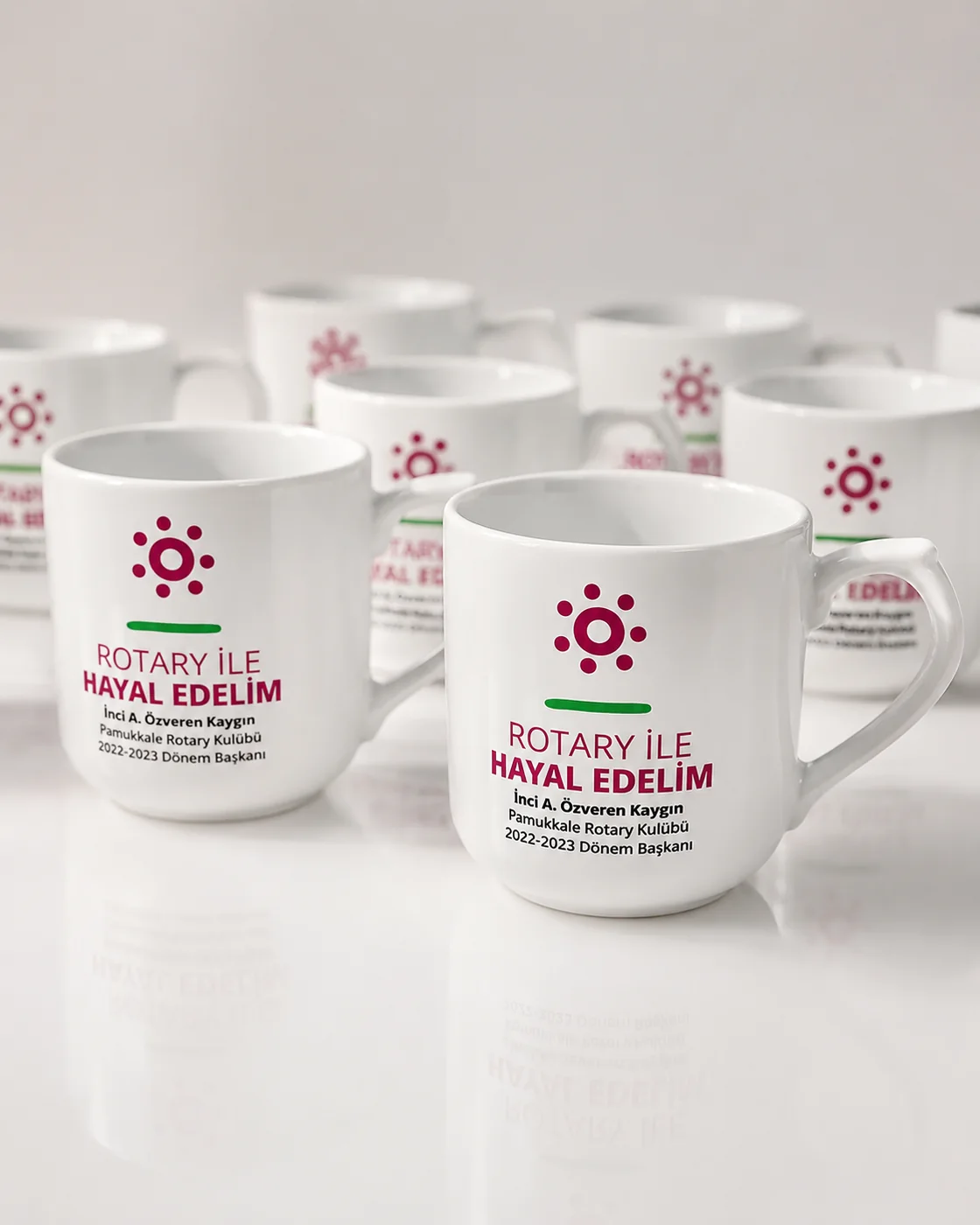 Denizli kurumsal logo baskılı promosyon kupa